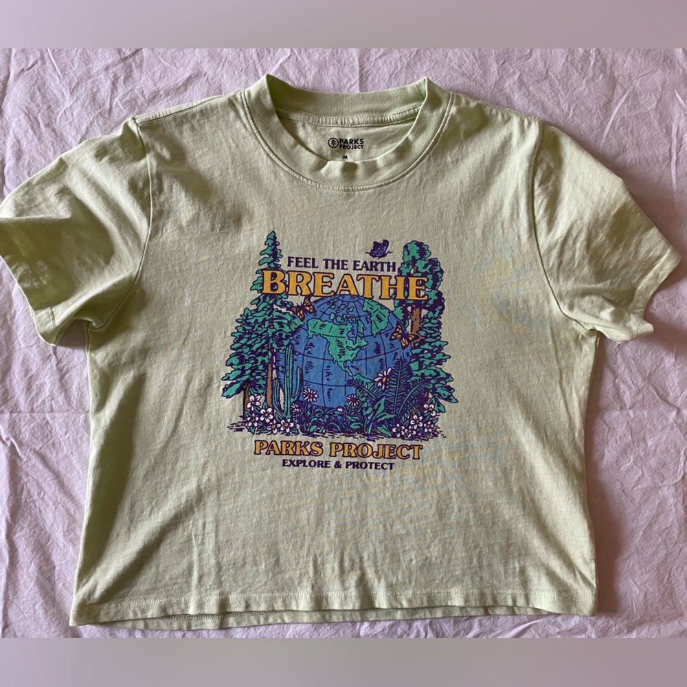 Parks Project Light Green Tee